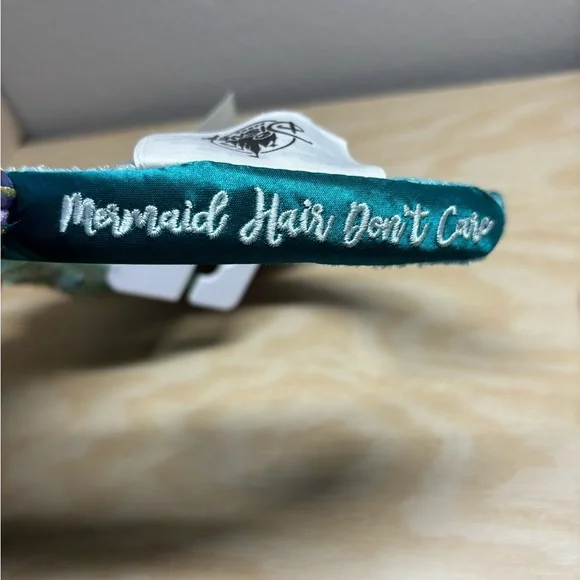 Disney parks Ariel Mermaid Hair don't care Minnie ears headband - Picture 4 of 4